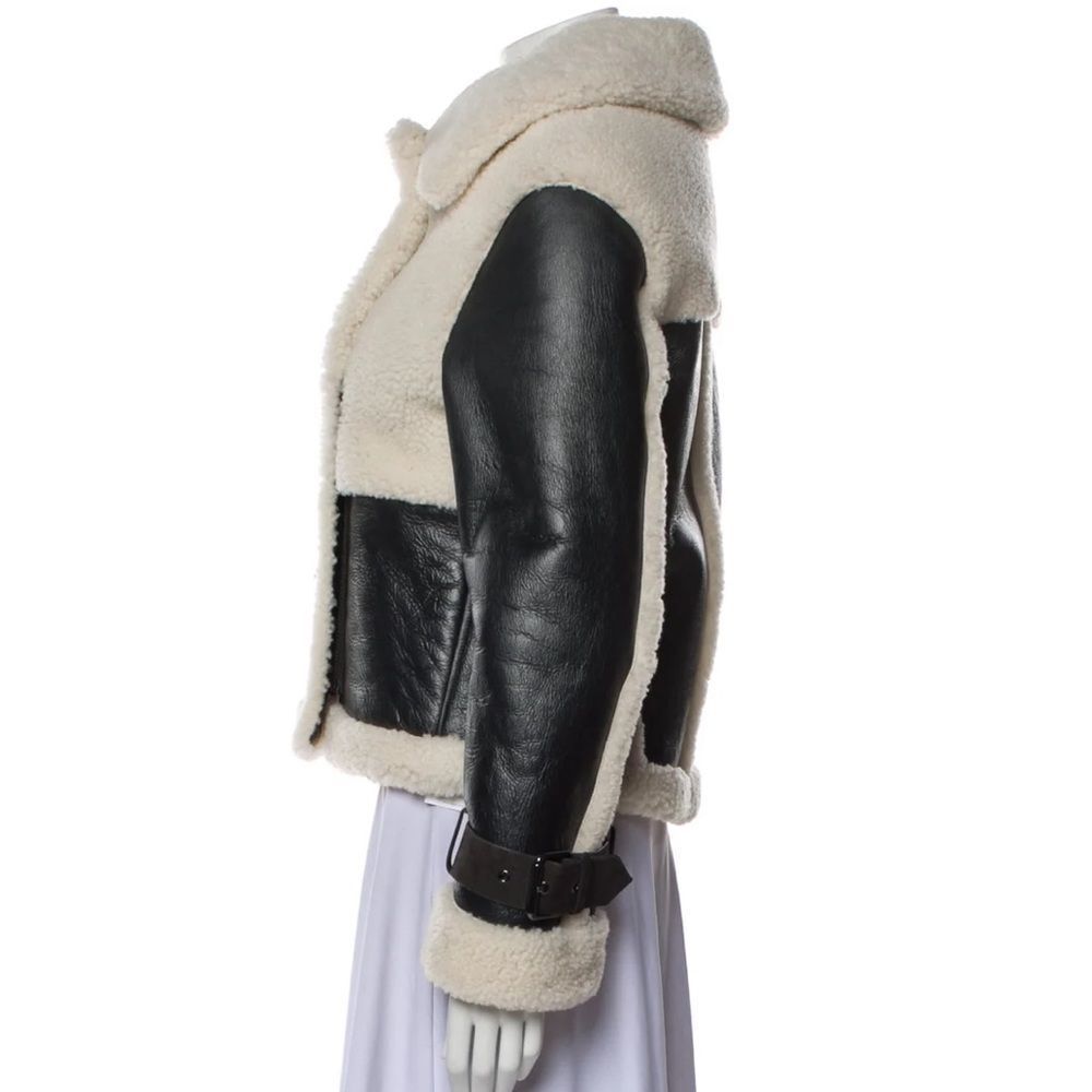 Allsaints shearling jacket - Picture 3 of 10